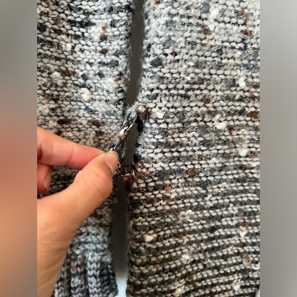 Bcbg maxazria alpaca mohair blend knit hooded cardigan sweater. Size S - Picture 6 of 13